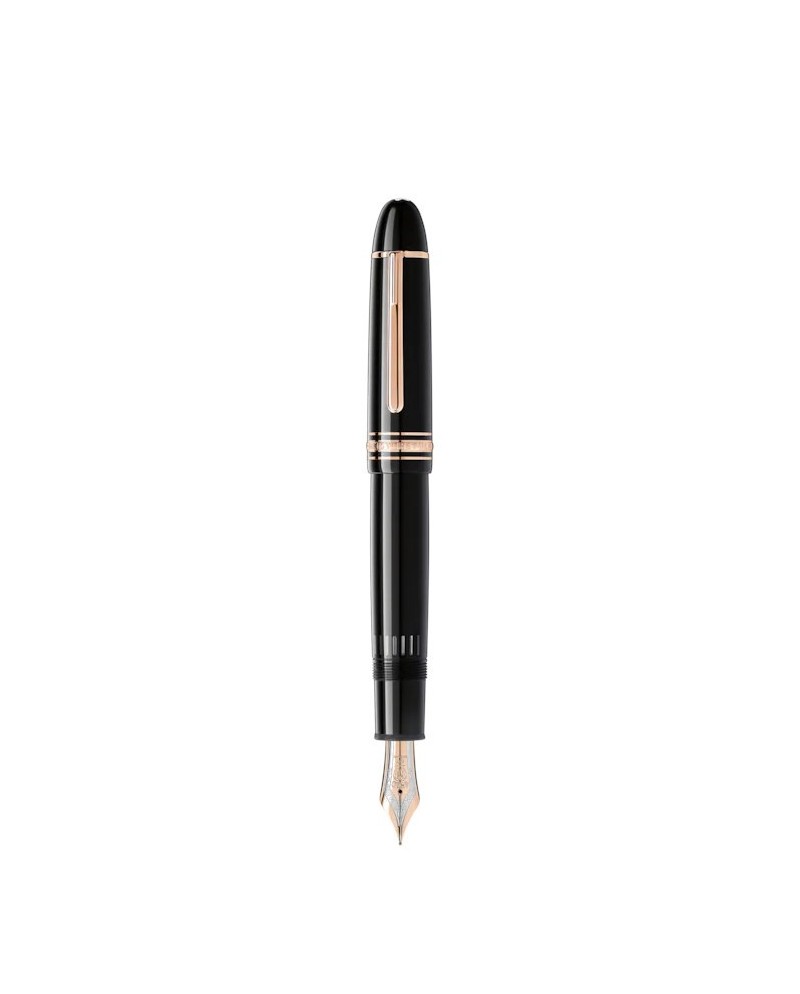 Stylo plume Montblanc Meisterstuck LeGrand 149 recouvert d'or rose