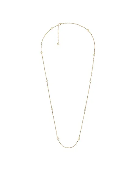 BULINLIN Collana Lunga Donna A Strati Oro – Catena Doppia Con Perline, Elegante Gioiello Per Maglione E Abiti
