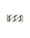 Gucci Interlocking G Ring in Silver with Blue Enamel