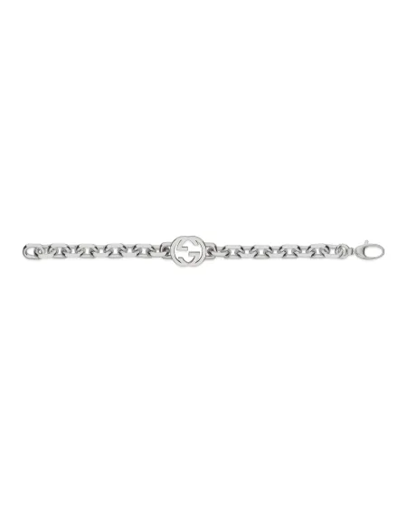 Bracciale Gucci Interlocking G in Argento