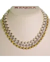 Collana Rajola Kesia con Perle Multicolor ed Ematite