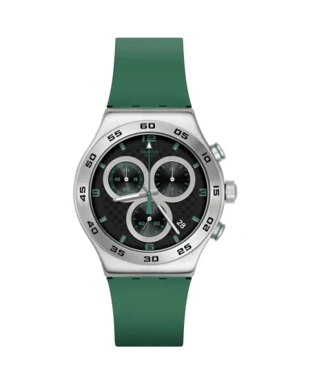 Orologio Cronografo Swatch Carbonic Green