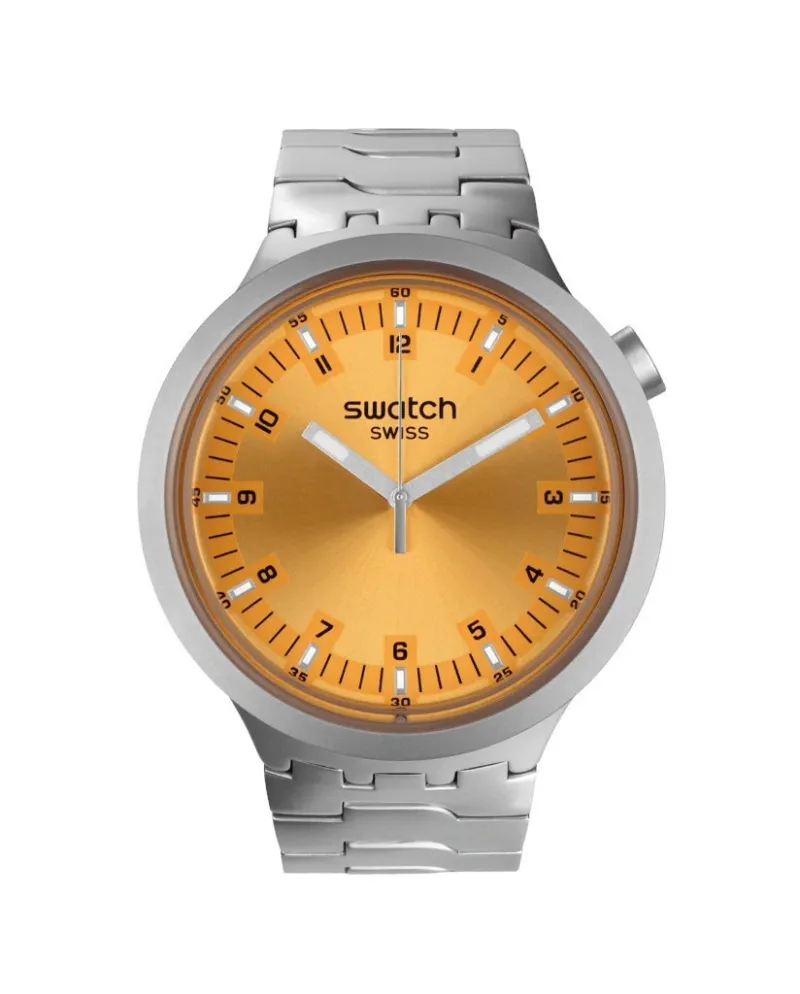 Swatch Big Bold Amber Sheen watch