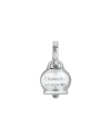 Pendentif Chantecler petit Campanella en or blanc et diamants