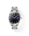 Tissot PR 100 Watch with Blue Dial and Steel Bracelet 40 mm