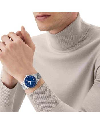 Montre Montblanc Tradition Automatique Date 40 mm avec bracelet en acier