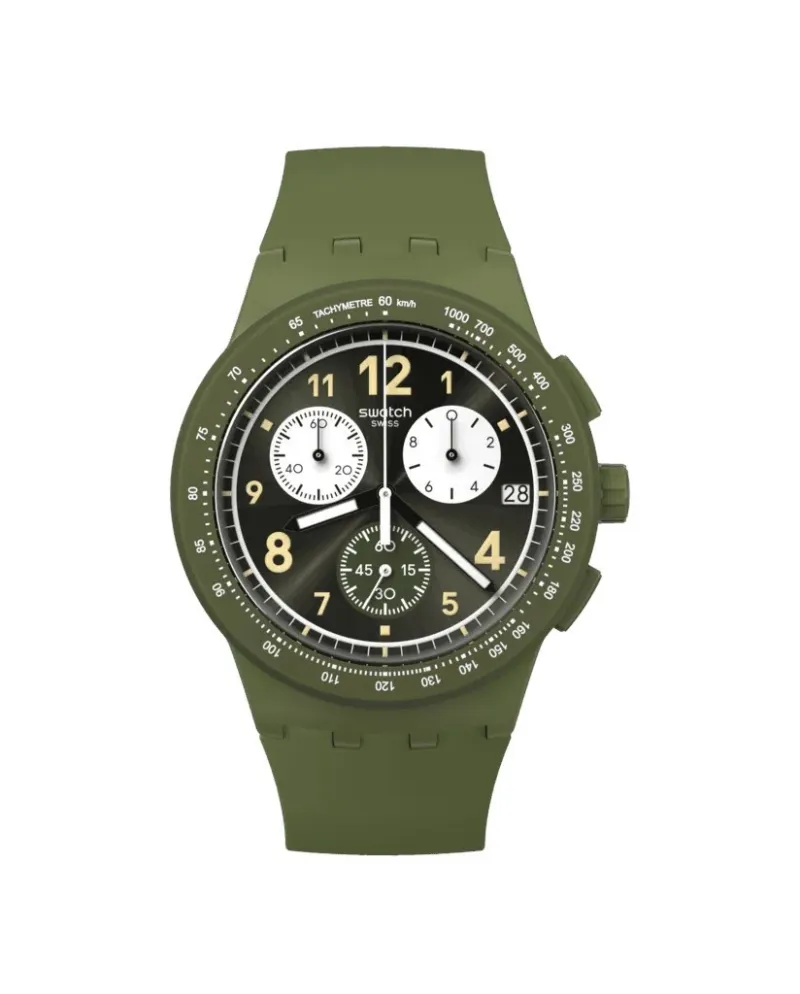 Swatch Nothing Basic About Green watch