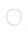 Collana Marco Bicego Marrakech a Tre Fili in Oro Giallo e Diamanti