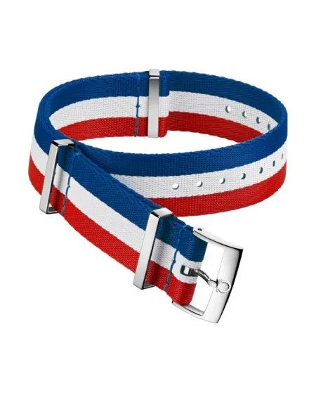 Bracelet Nato Omega Tricolore 20 mm
