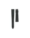 Bracelet en cuir noir Omega 18 x 14 mm