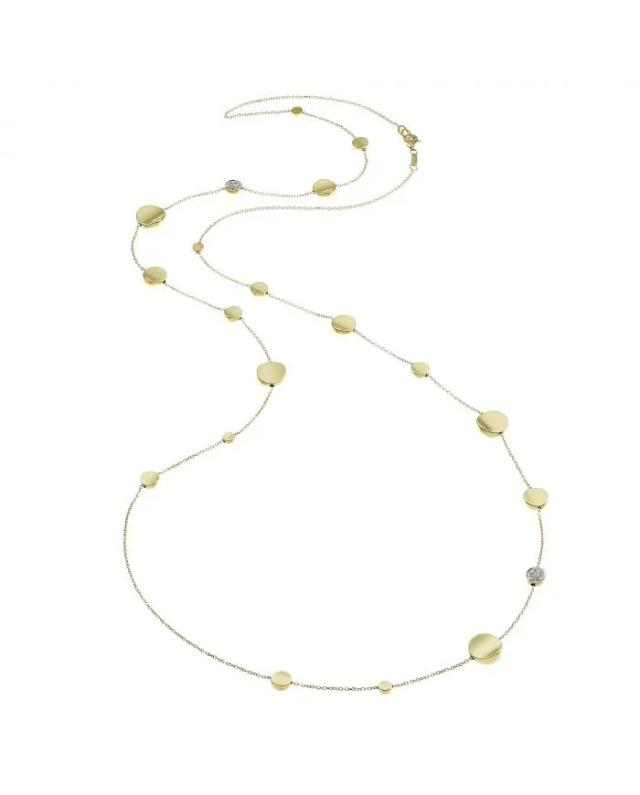 Collana Lunga Chimento Armillas Glow in Oro Giallo con Diamanti