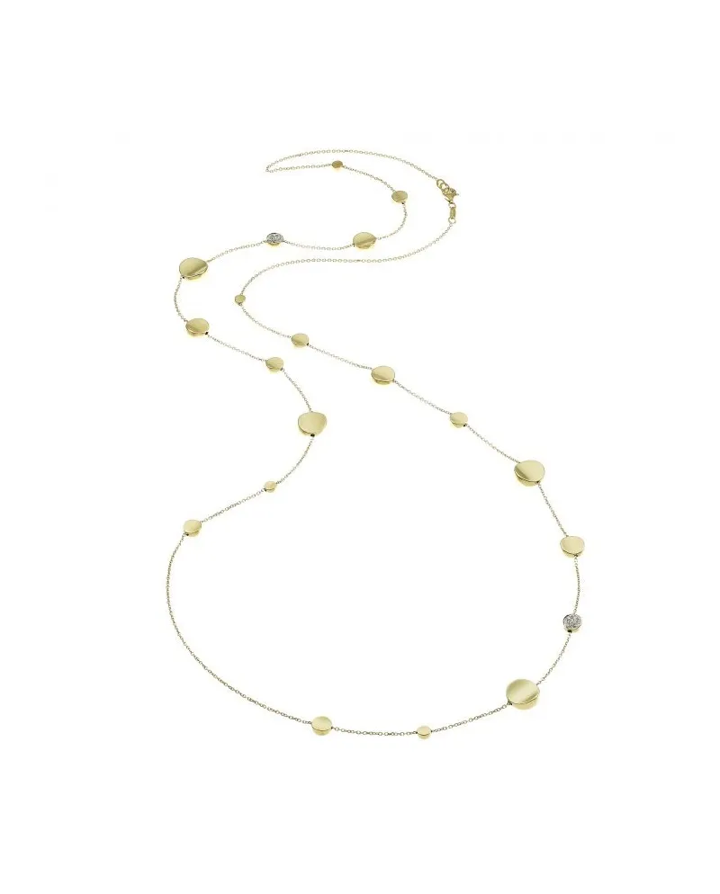 Collier long Chimento Armillas Glow en or jaune avec diamants