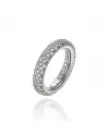 Anello Chimento Forever Star in Oro Bianco con Diamanti