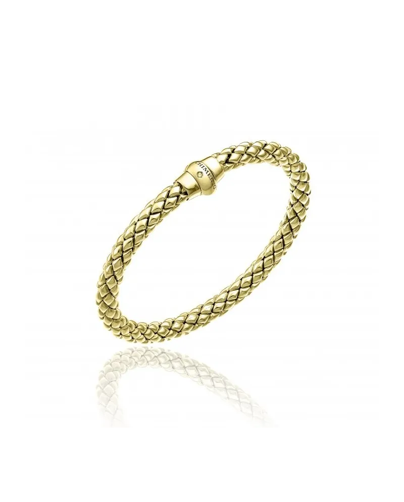 Bracciale Chimento Stretch Classic in Oro Giallo e Diamante Bianco