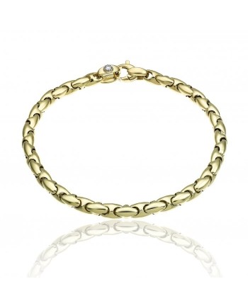 Bracelet Chimento Tradition en or, accents en or jaune avec diamant blanc