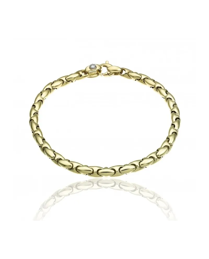 Bracciale Chimento Tradition Gold Accenti in Oro Giallo con Diamante Bianco