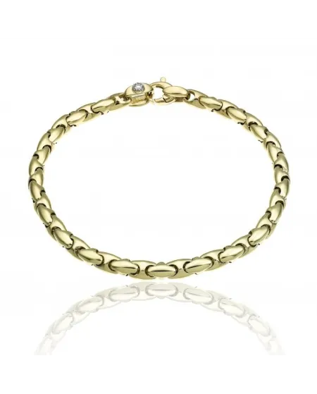 Bracciale Chimento Tradition Gold Accenti in Oro Giallo con Diamante Bianco