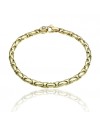 Chimento Tradition Gold Bracelet Yellow Gold Accents with White Diamond