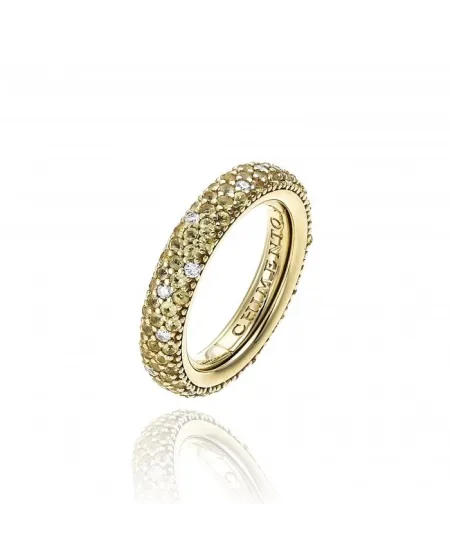 Chimento Forever Star Ring in Yellow Gold with Yellow Sapphires and Diamonds