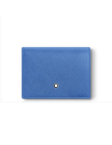 Portafoglio Montblanc Sartorial Continental Nano Blu