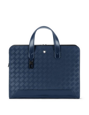Montblanc Extreme 3.0 Slim Document Bag in Ink Blue Leather