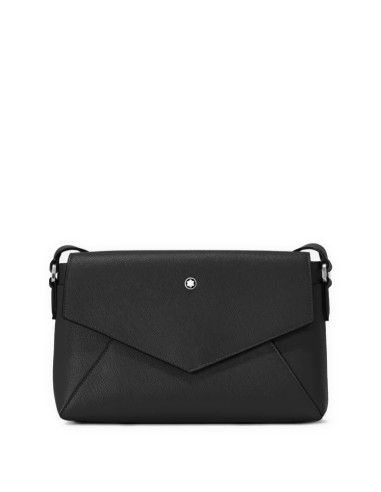 Montblanc Sartorial Double Bag Small in Black Leather