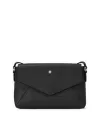 Montblanc Sartorial Double Bag Small in Black Leather