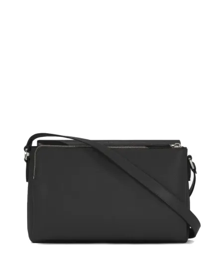 Montblanc Sartorial Double Bag Small in Black Leather
