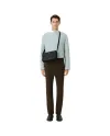 Montblanc Sartorial Double Bag Small in Black Leather