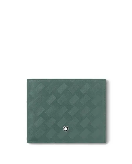 Portefeuille Montblanc Extreme 3.0 en cuir vert avec 6 compartiments