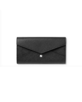 Montblanc Continental Sartorial Wallet in Black Leather