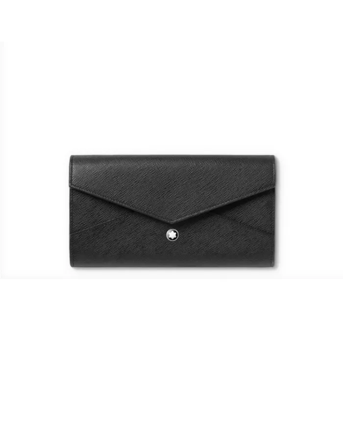 Montblanc Continental Sartorial Wallet in Black Leather