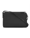 Borsa Montblanc Sartorial Double Bag in Pelle Nera