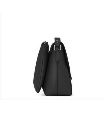 Sac Montblanc Sartorial Double en Cuir Noir