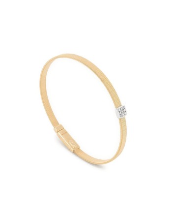 Bracciale Marco Bicego Masai in Oro Giallo con Pavè di Diamanti