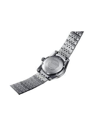 Montre King Seiko cadran noir avec bracelet en acier