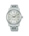Montre King Seiko avec cadran argenté et bracelet en acier