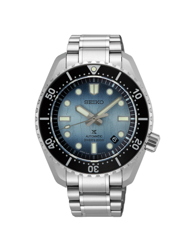 Montre Seiko Prospex Diver's 200M, cadran bleu, bracelet en acier