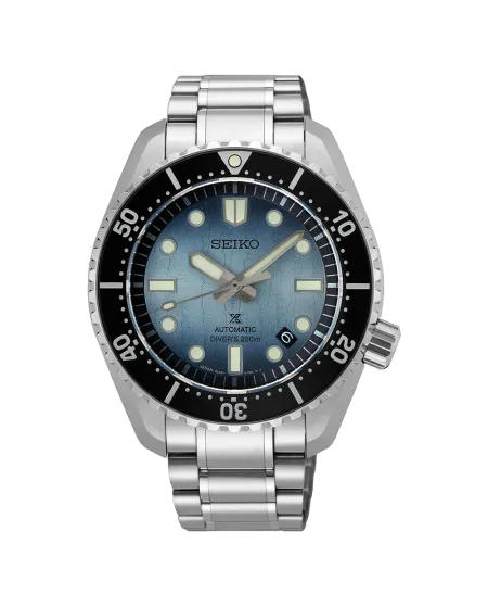 Seiko Prospex Diver's 200M Watch Blue Dial Steel Strap