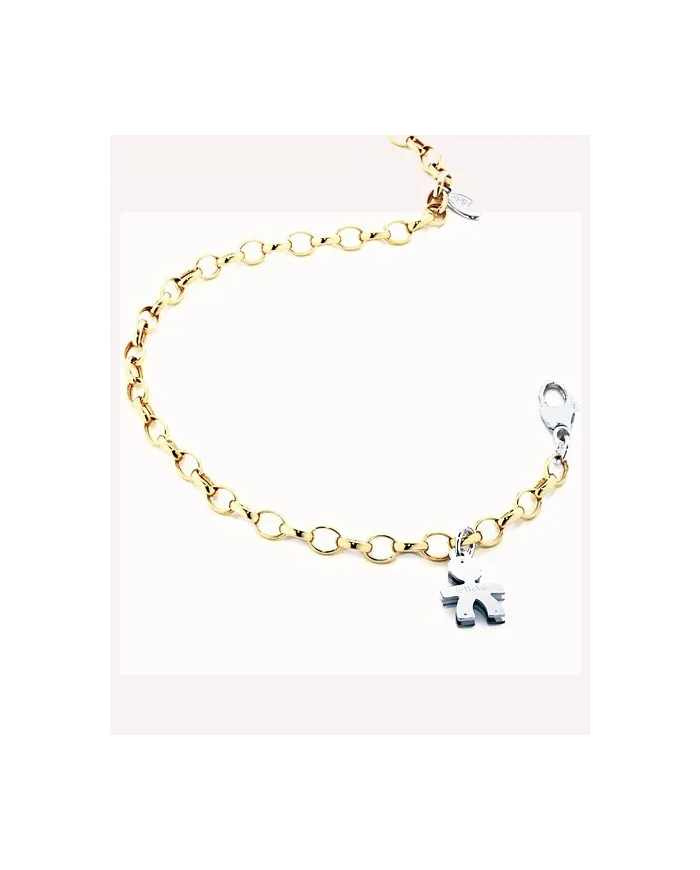 Le Bebé bijoux bracelet en or avec pendentif garçon LBB 074