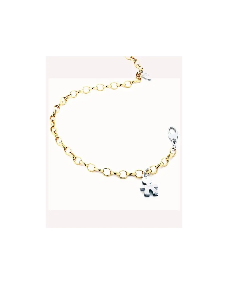 Le Bebé jewels gold bracelet with boy pendant LBB 074
