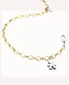 Le Bebé jewels gold bracelet with boy pendant LBB 074