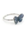 Crivelli Ring in White Gold with Blue Sapphire Butterfly