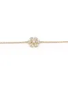 Bracelet Crivelli en Or Jaune avec Fleur de Diamants