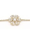 Bracelet Crivelli en Or Jaune avec Fleur de Diamants