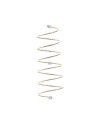 Anello a Spirale MagicWire Tristar in Oro Giallo e Diamanti