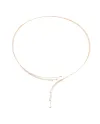 Collana Aperta MagicWire Silenzio in Oro Giallo e Diamanti
