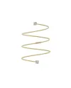 Anello a Spirale MagicWire Silenzio in Oro Giallo e Diamanti