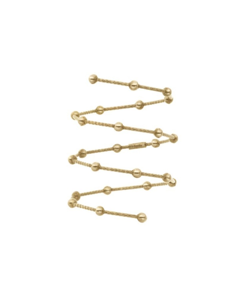 Anello a Spirale MagicWire Pianeti in Oro Giallo