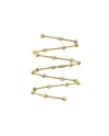 MagicWire Planets Spiral Ring in Yellow Gold